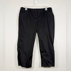 Willi Smith Capri Pants Black Professional Business Work Pants Pant Women 10